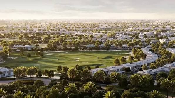 Dubai Hills Estate map