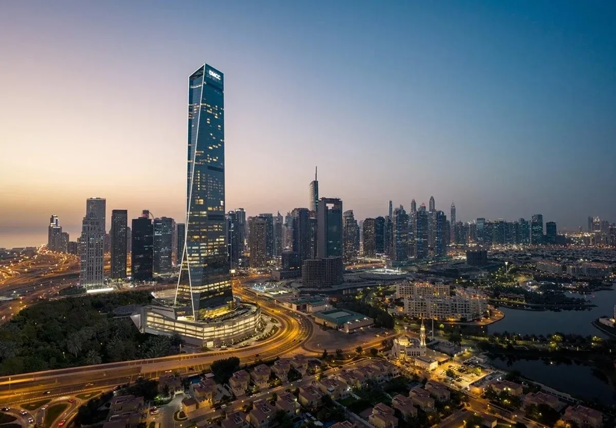 Uptown Dubai map