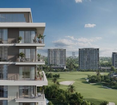 Dubai premium listing with skyline view