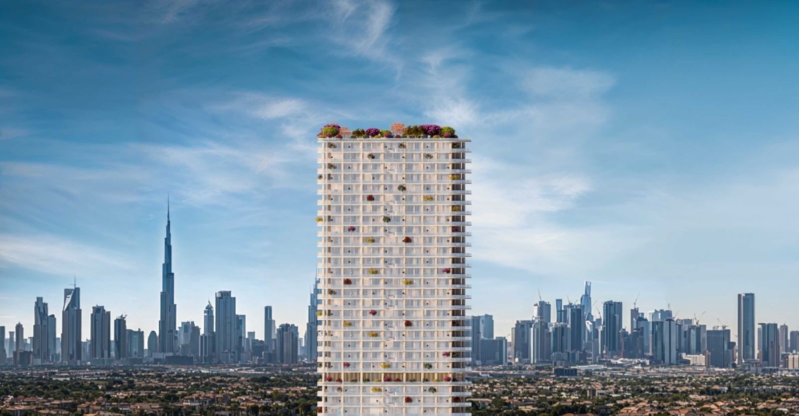 The wow tower exteriors dubai land residence complex 1 media item