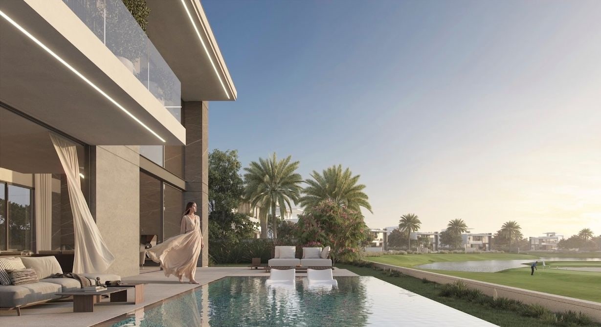 Cedarwood Estates villa pool