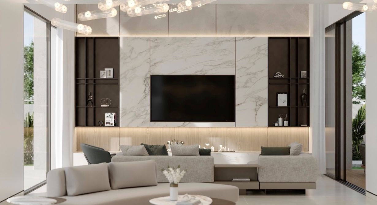 Living area at Cedarwood Estates 2