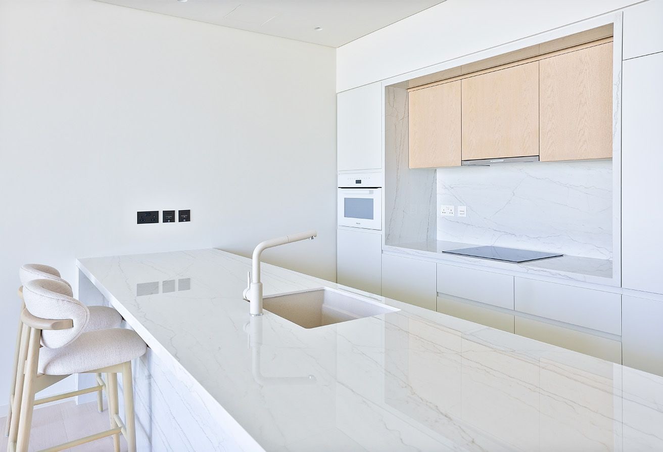 Elegant Semi Furnished Studio in Kempinski Residences The Creek, Dubai Healthcare City Phase 2, Al Jaddaf interiors