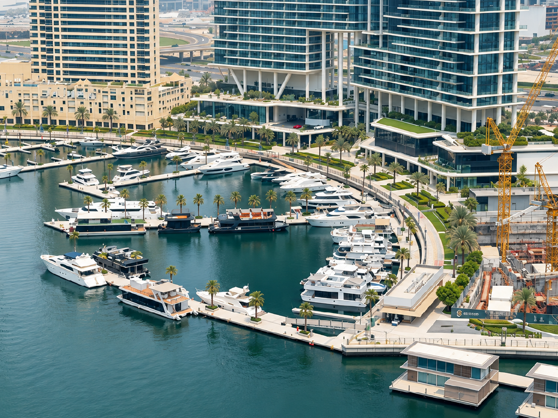 Burj View 2-Bedroom Apartment in Boulevard Point, Downtown Dubai interiors