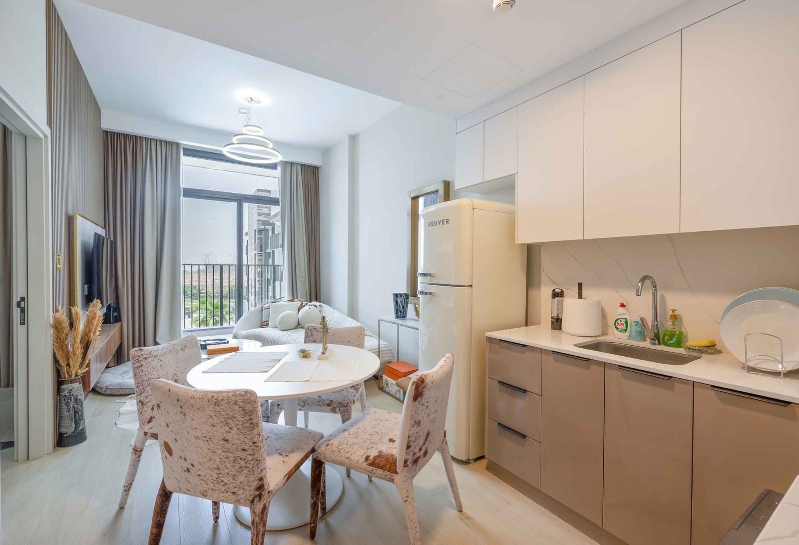 Furnished apartment with a pool view in rukan residence dubailand exteriors 1 media item