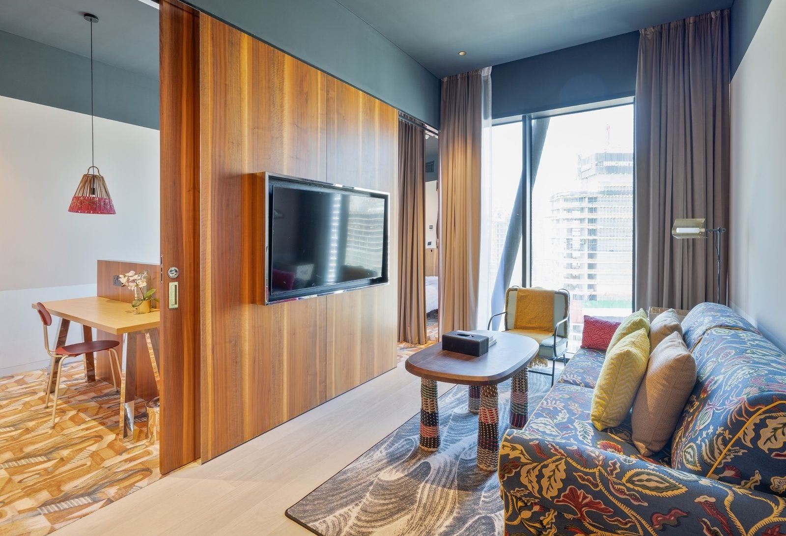 Furnished High Floor 1-Bedroom Apartment in Mama Shelter, Luxury Family Residences II, Business Bay, Dubai