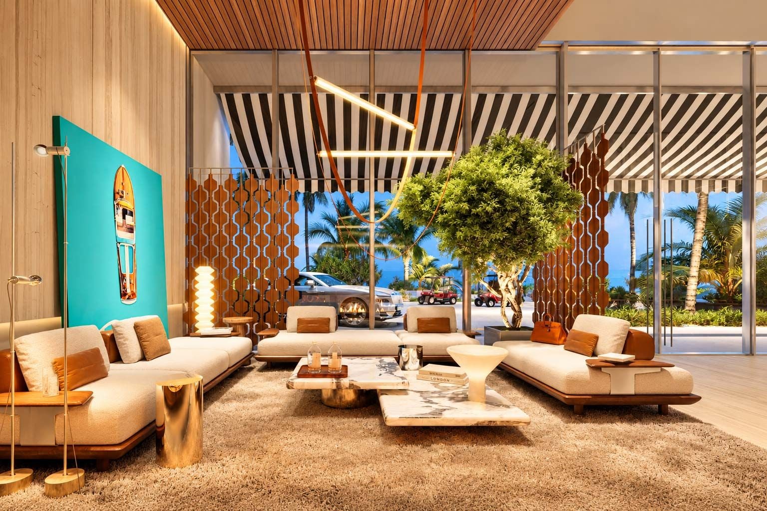1 bedroom hotel apartment with waterfront views in villa del garda dubai islands exteriors media item