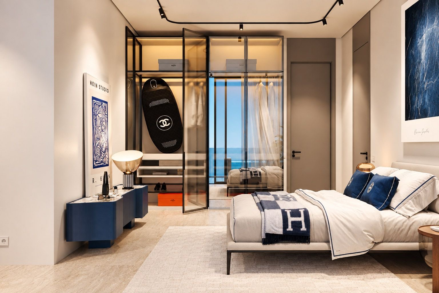1 bedroom hotel apartment with waterfront views in villa del garda dubai islands exteriors media item