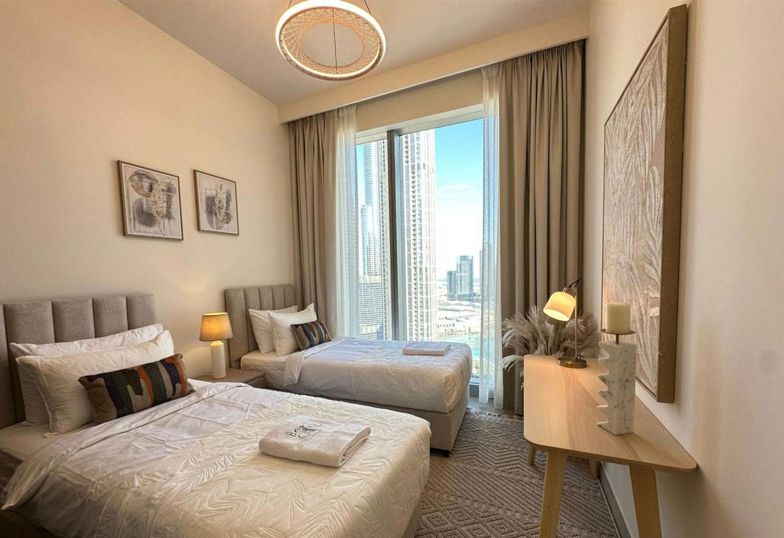 Furnished high floor 3 bedroom apartment with burj khalifa view in forte 1 downtown dubai exteriors media item