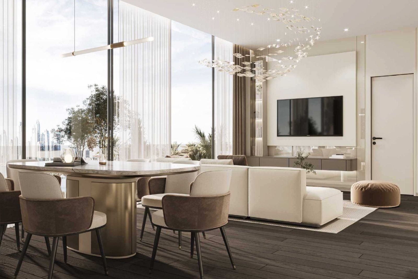 1-Bedroom Apartment with Private Pool in Interstellar Tower, JVT District 2, Dubai