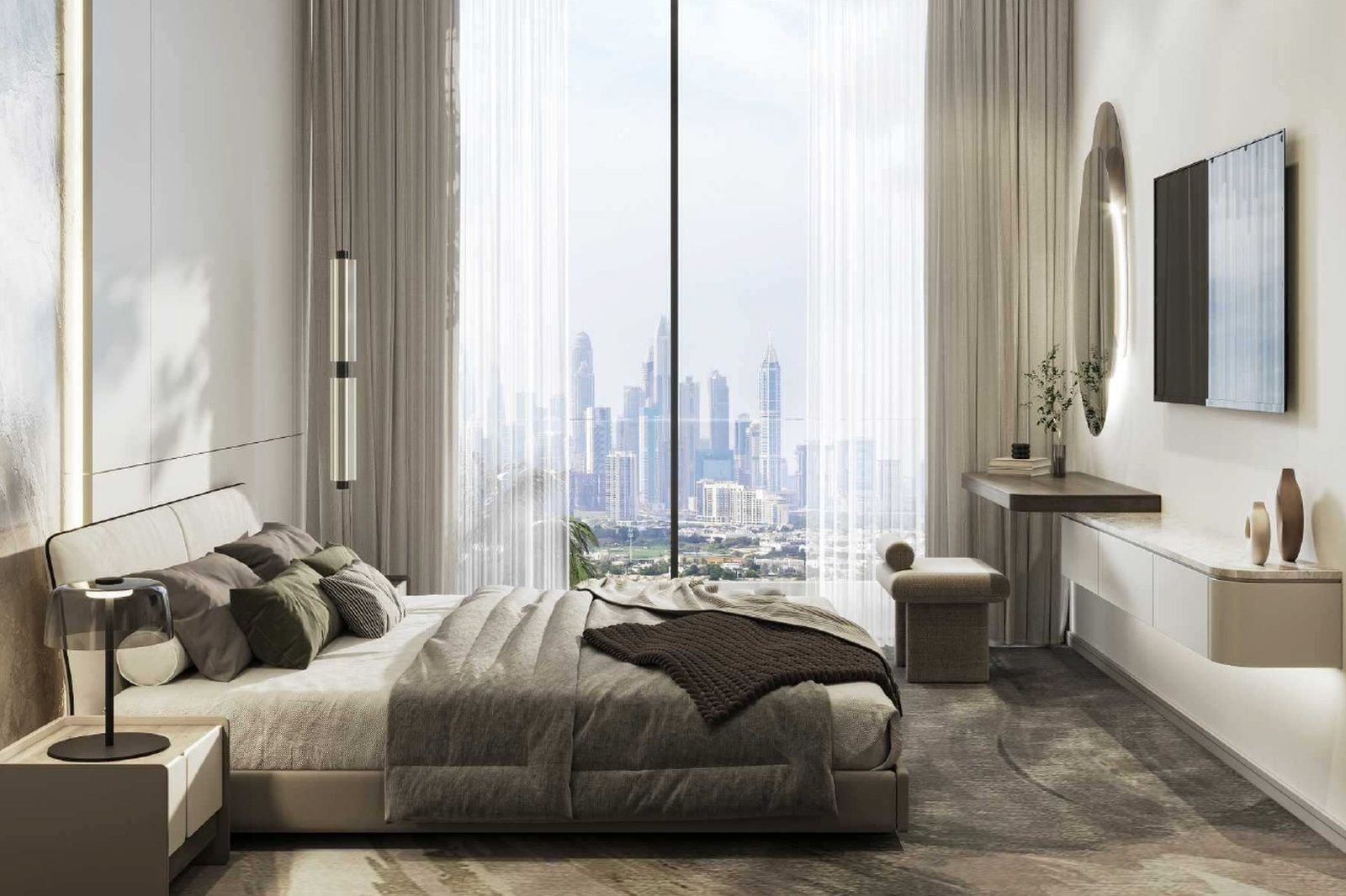 1 bedroom apartment with private pool in interstellar tower jvt district 2 dubai exteriors media item