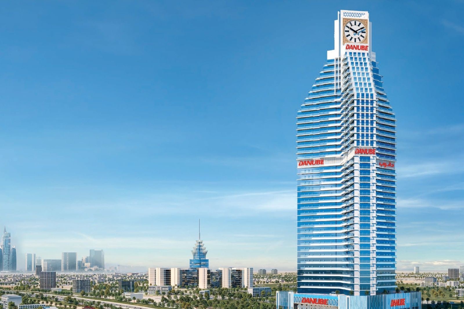 Furnished studio in timez by danube dubai silicon oasis dso exteriors 1 media item