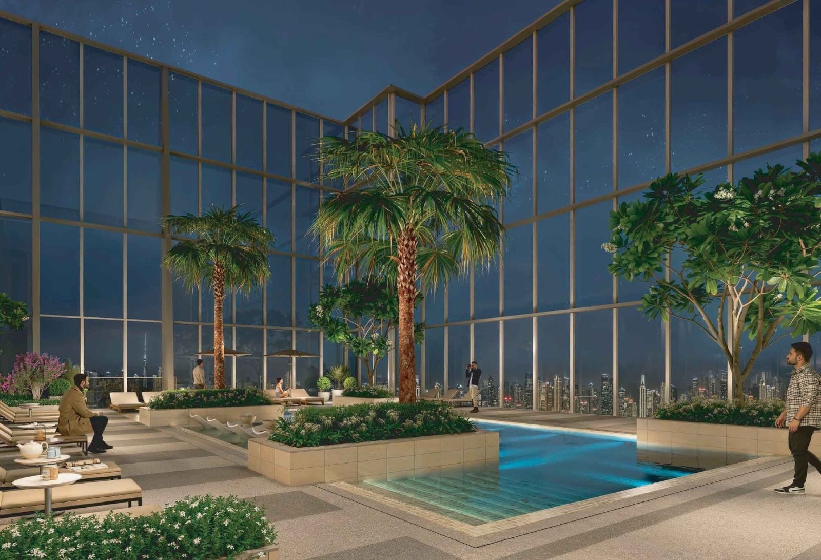 1 bedroom apartment with panoramic waterfront views in the element sobha one sobha hartland dubai exteriors media item