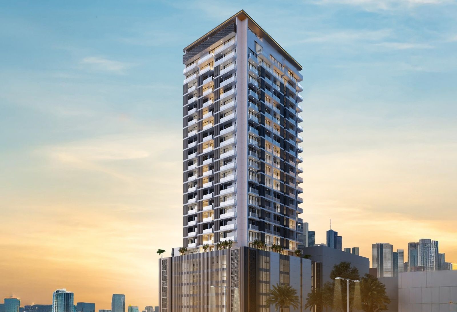 High floor 2 bedroom duplex in golden wood views 5 jvc district 14 dubai exteriors 1 media item