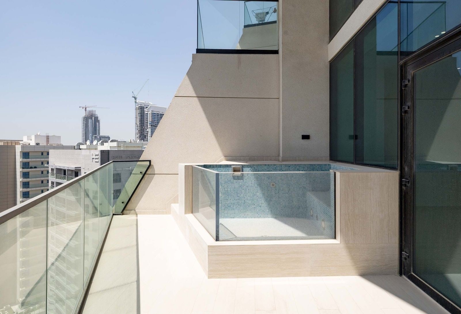 High floor 1 bedroom apartment with a private pool in binghatti phantom jvc district 17 dubai exteriors media item