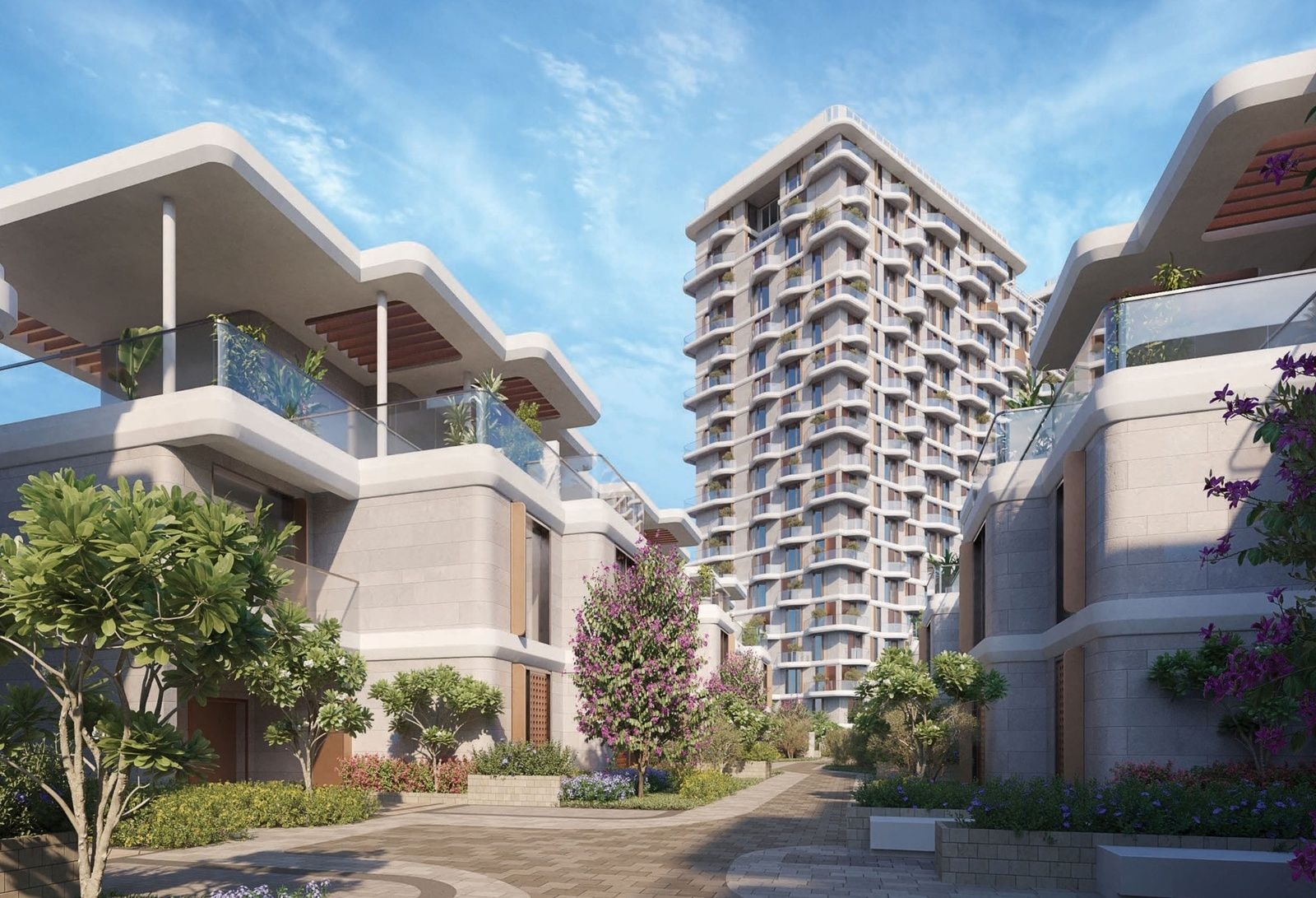 High floor 1br maid s room in takaya tower c motor city dubai exteriors 1 media item