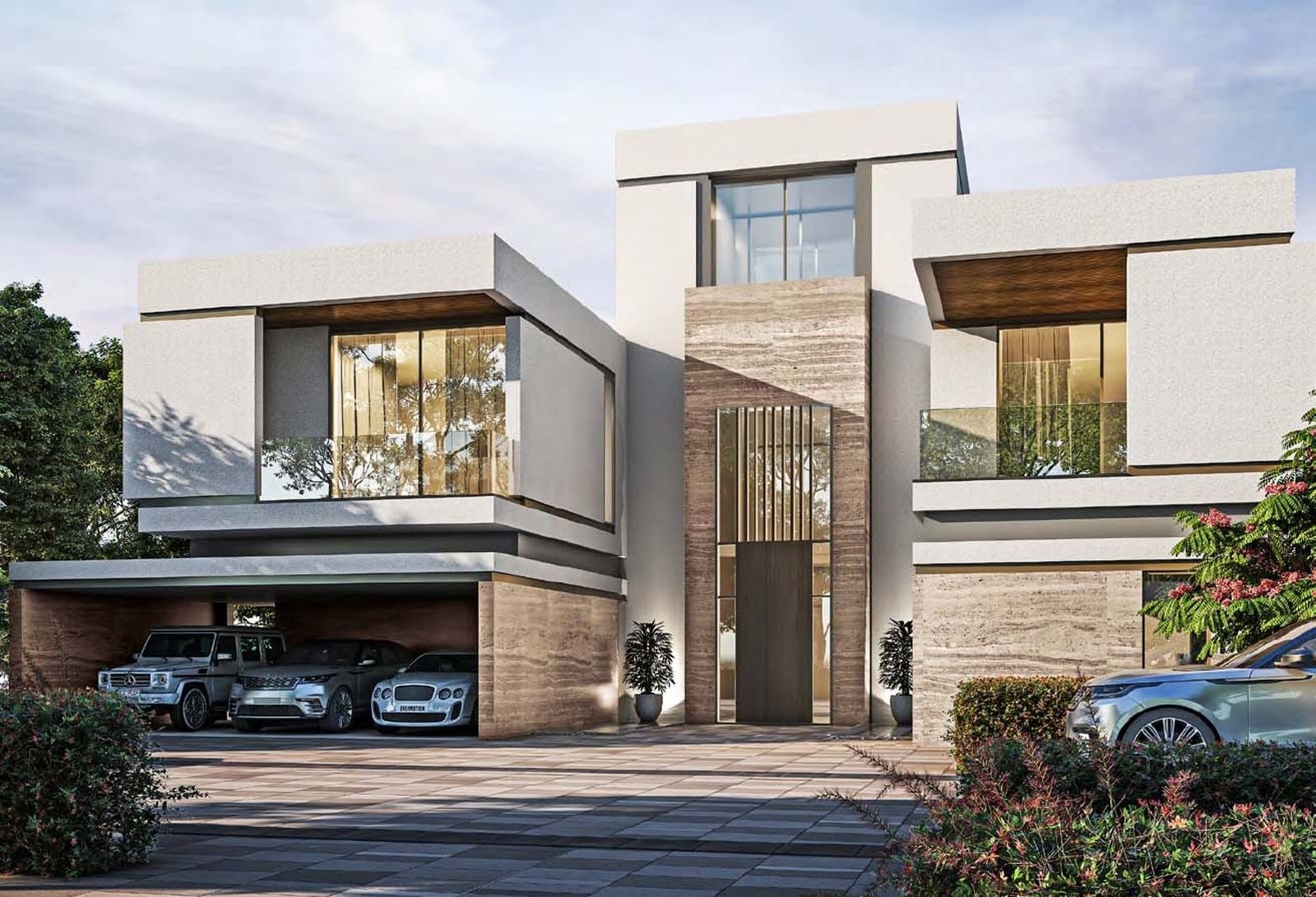 5 bedrooms with lagoon garden views villa in sobha estates sobha hartland 2 dubai exteriors sobha hartland estates 1