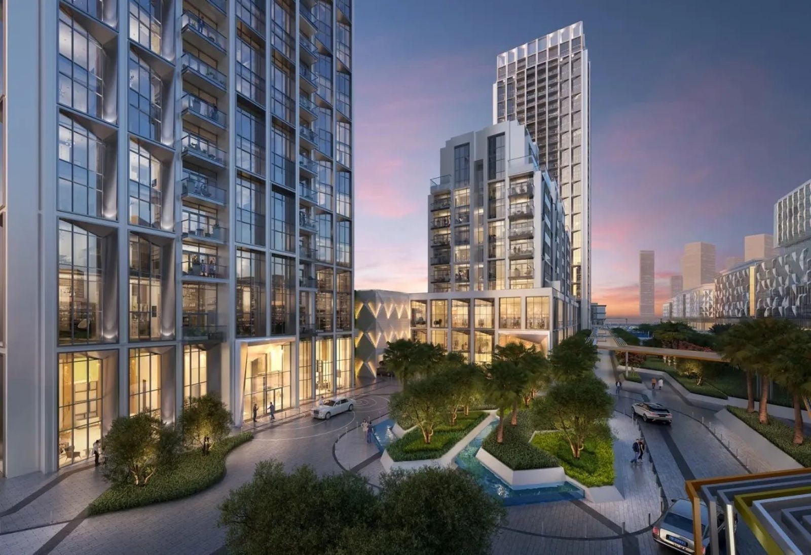 High floor 2 bedroom apartment with downtown view in design quarter tower a dubai design district d3 exteriors 1 media