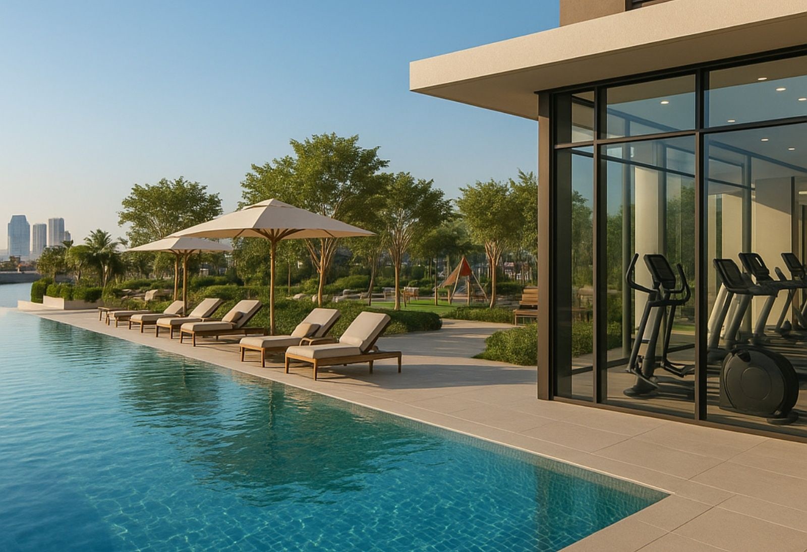 1-Bedroom Apartment with Pool View in Design Quarter Tower A, Dubai Design District (D3)
