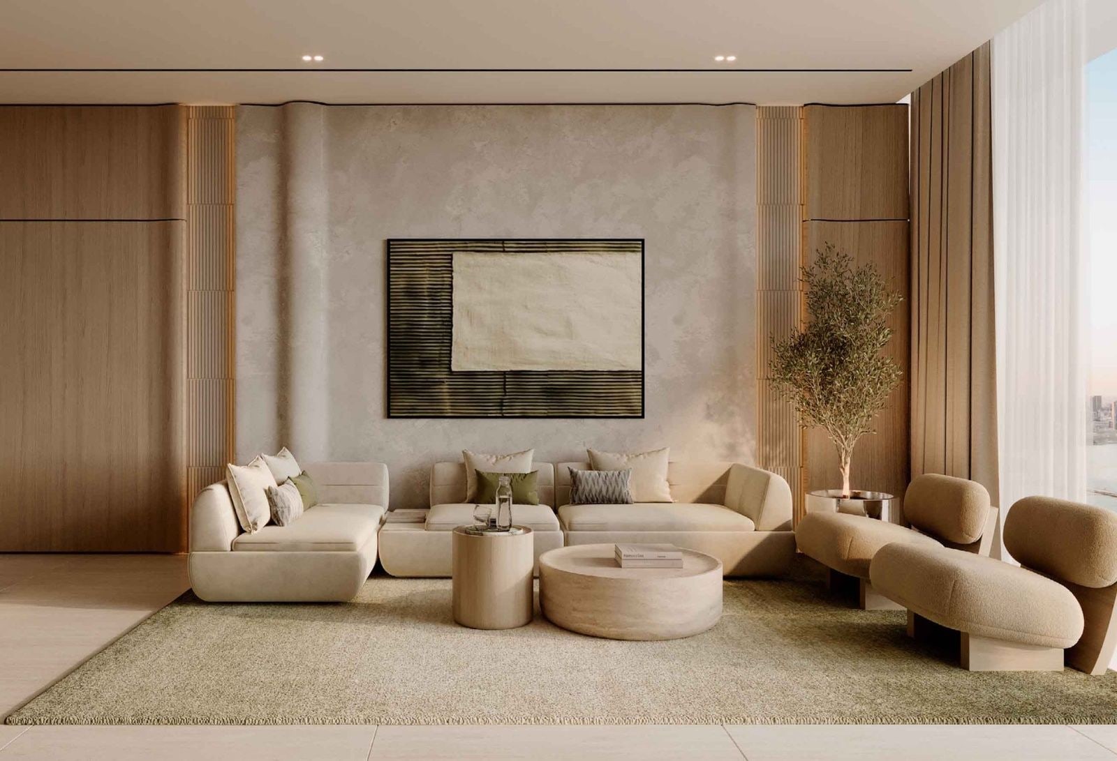 Studio Apartment with a Skyline View in Binghatti Skyterraces, Motor City, Dubai
