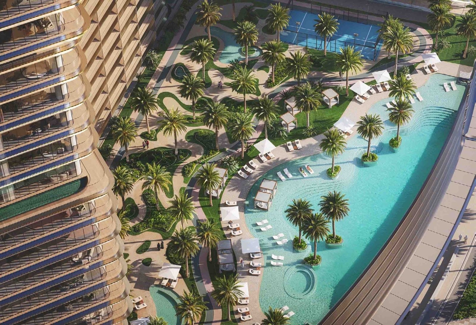 High floor 1 bedroom apartment in binghatti skyterraces motor city dubai exteriors media item