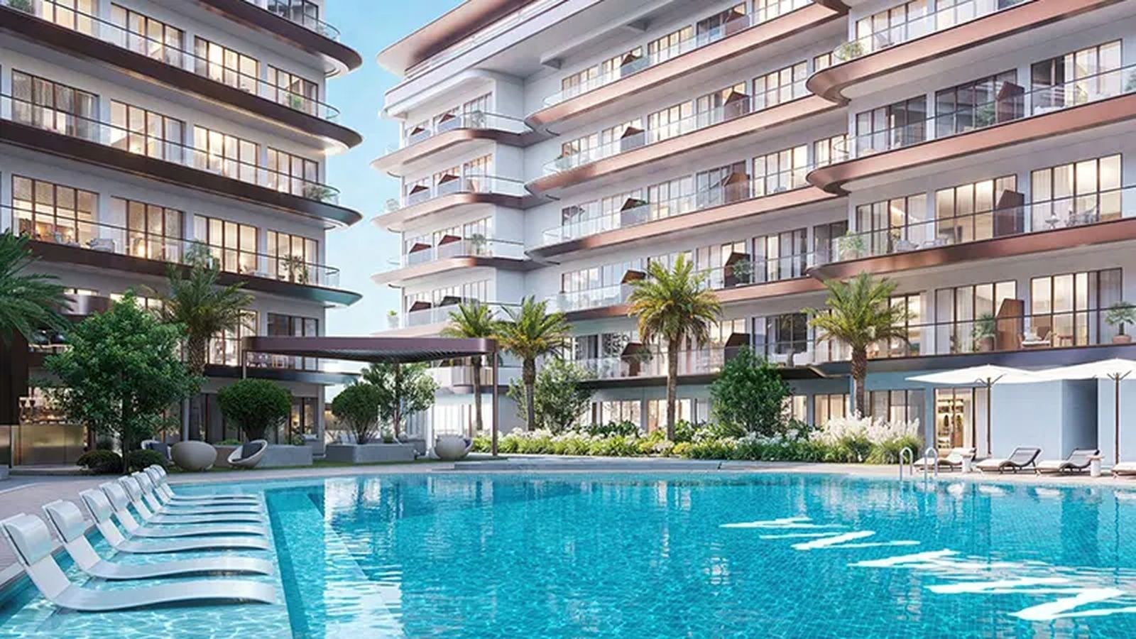 High Floor Studio Apartment with Community View in Samana Hills Tower A, Dubai Industrial City