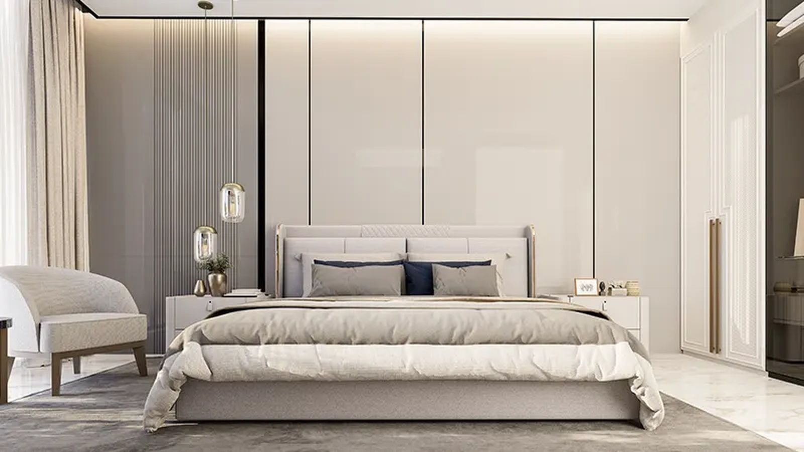 High floor studio apartment with community view in samana hills tower a dubai industrial city exteriors samana hills