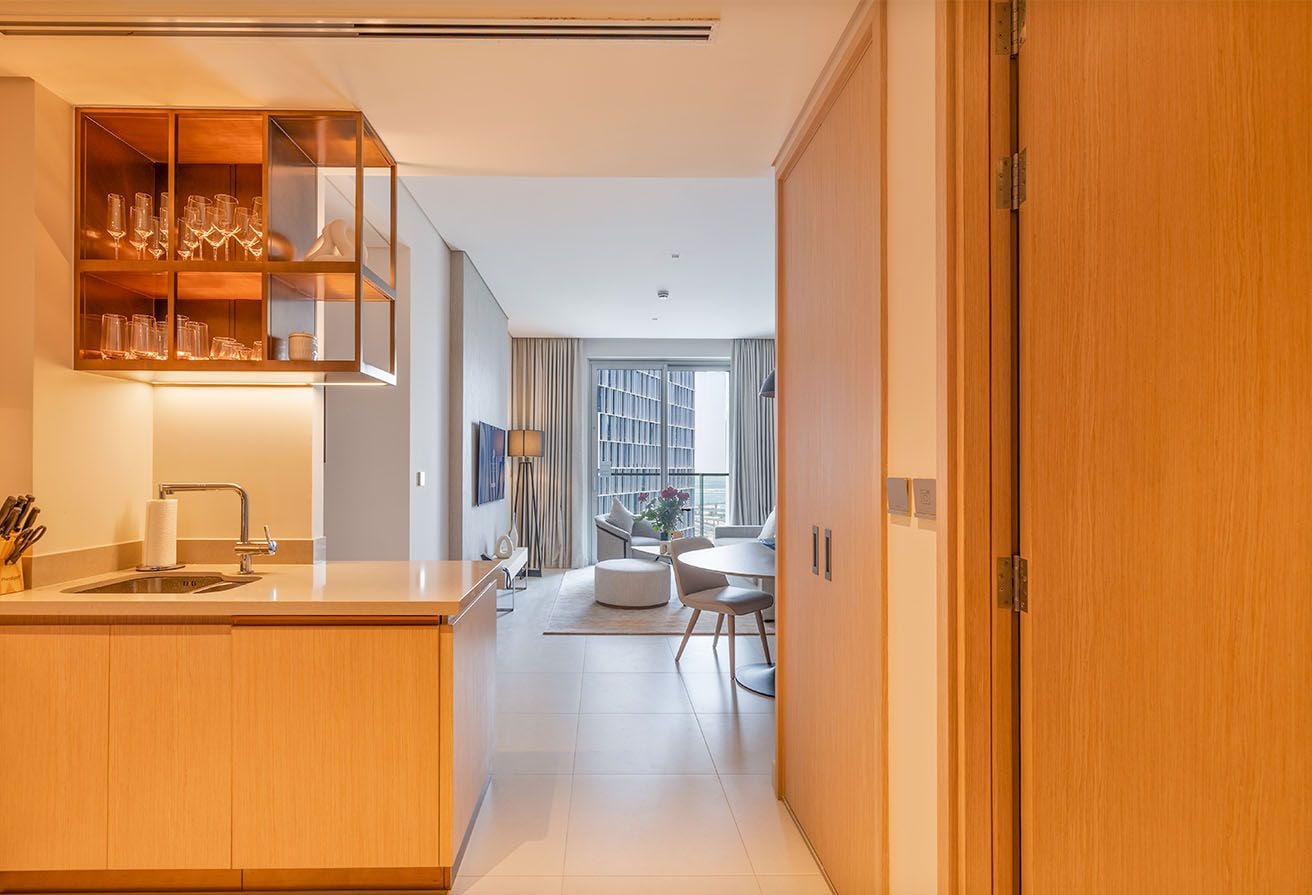 Furnished High Floor Apartment in Vida Dubai Mall Tower 1, Downtown Dubai interiors