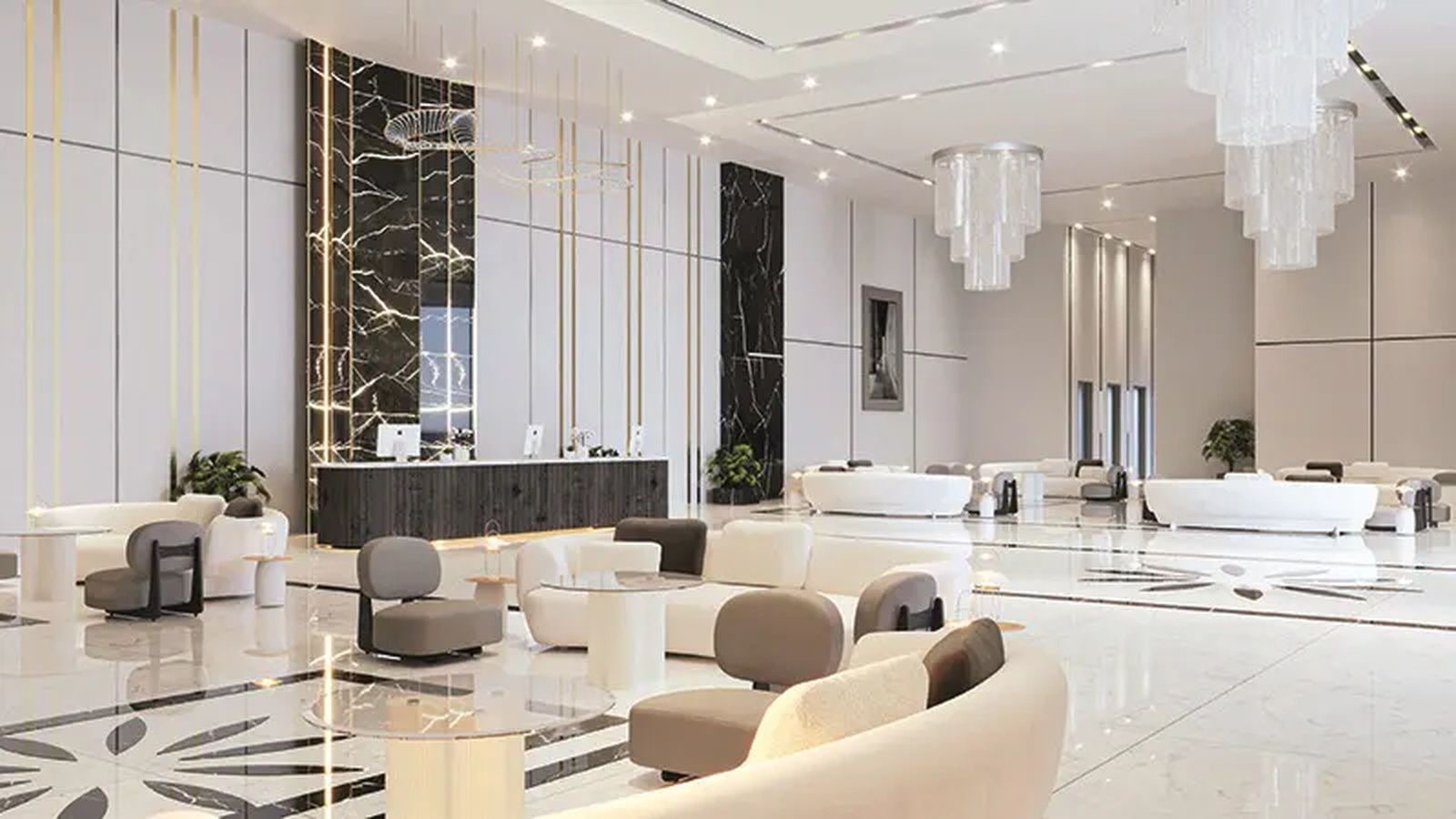 3br maid apartment with private pool in elitz 3 tower 1 jvc district 13 dubai exteriors media item