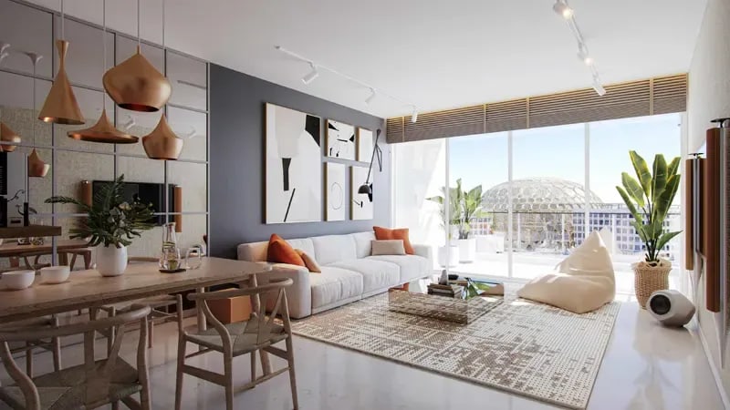 2-Bedroom Apartment with Open View in Sky Residences, Expo City, Dubai