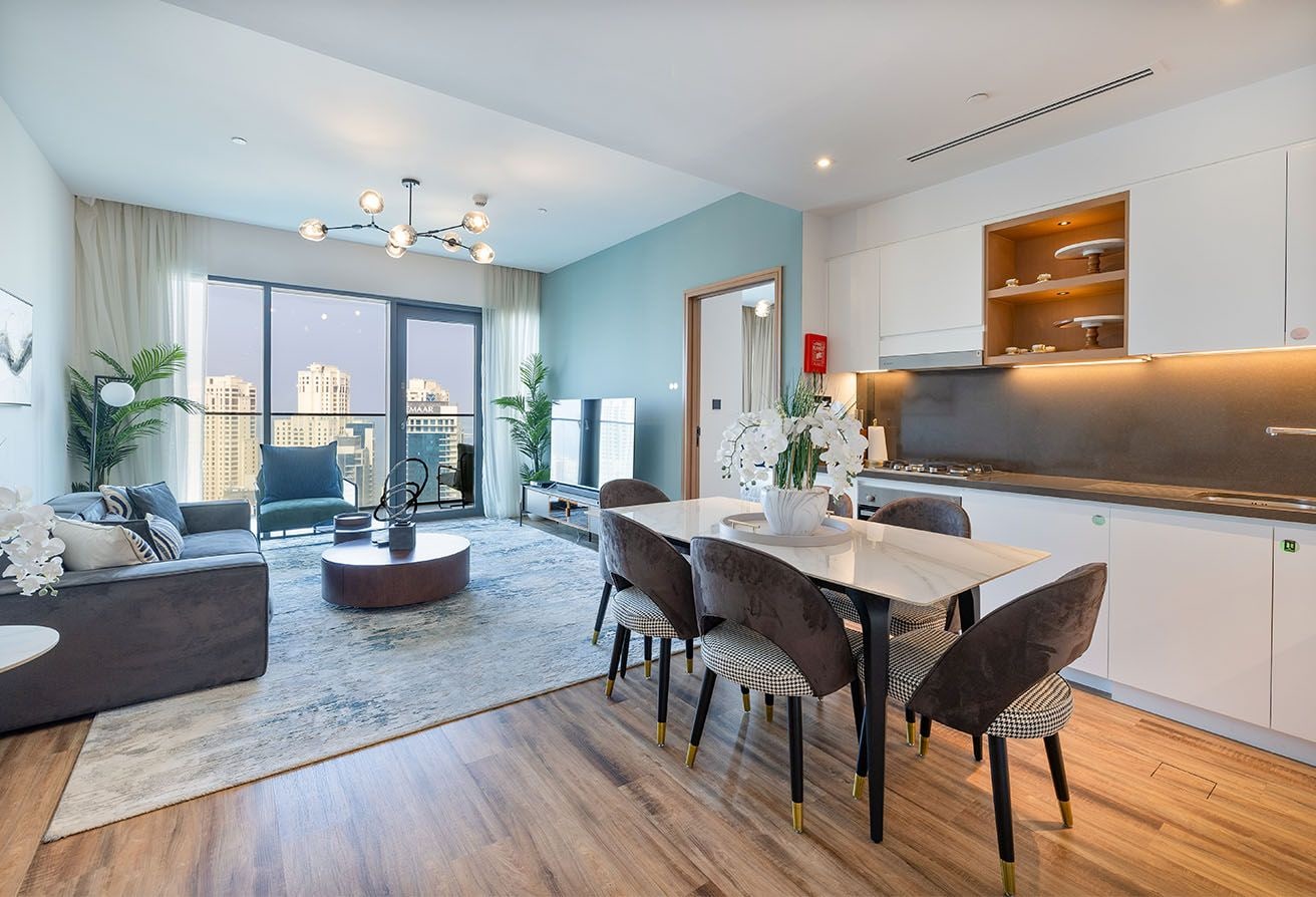 Furnished Sea View Apartment in Vida Residences