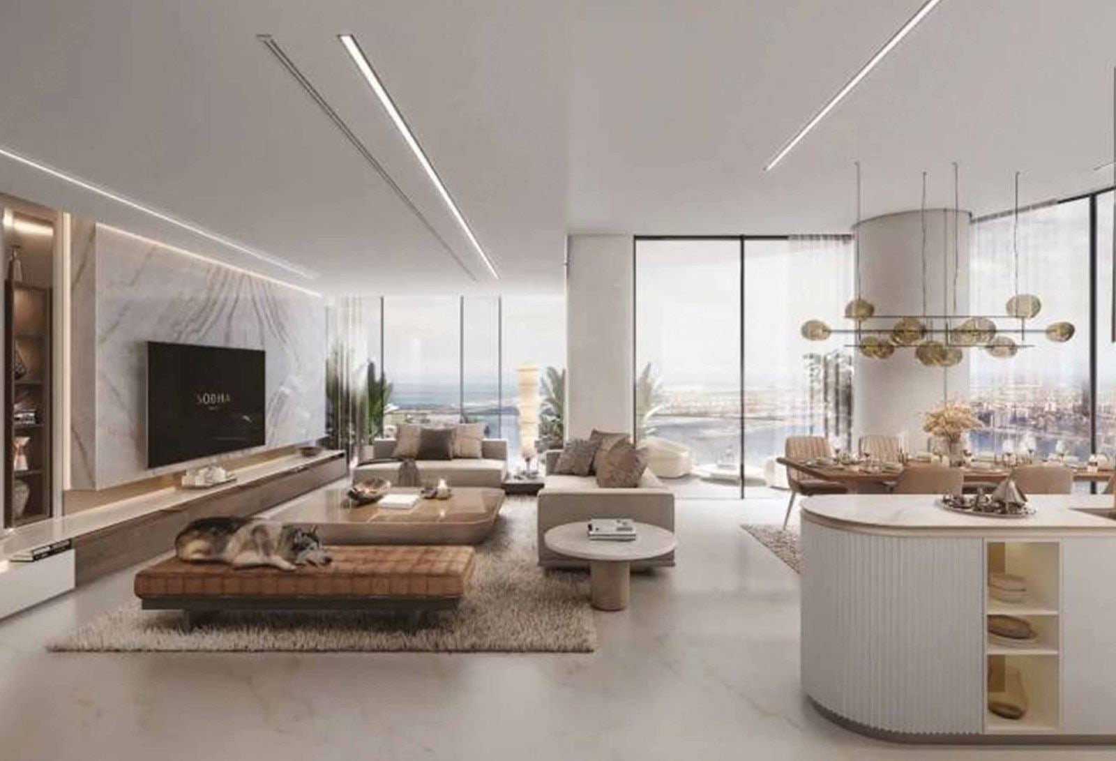High floor 1 bedroom apartment with panoramic marina view in sobha seahaven tower a dubai harbour exteriors media item