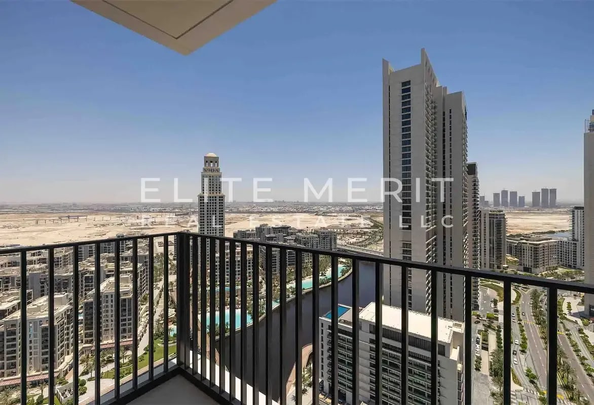 High Floor 2-Bedroom Apartment in Palace Residences North, Dubai Creek Harbour