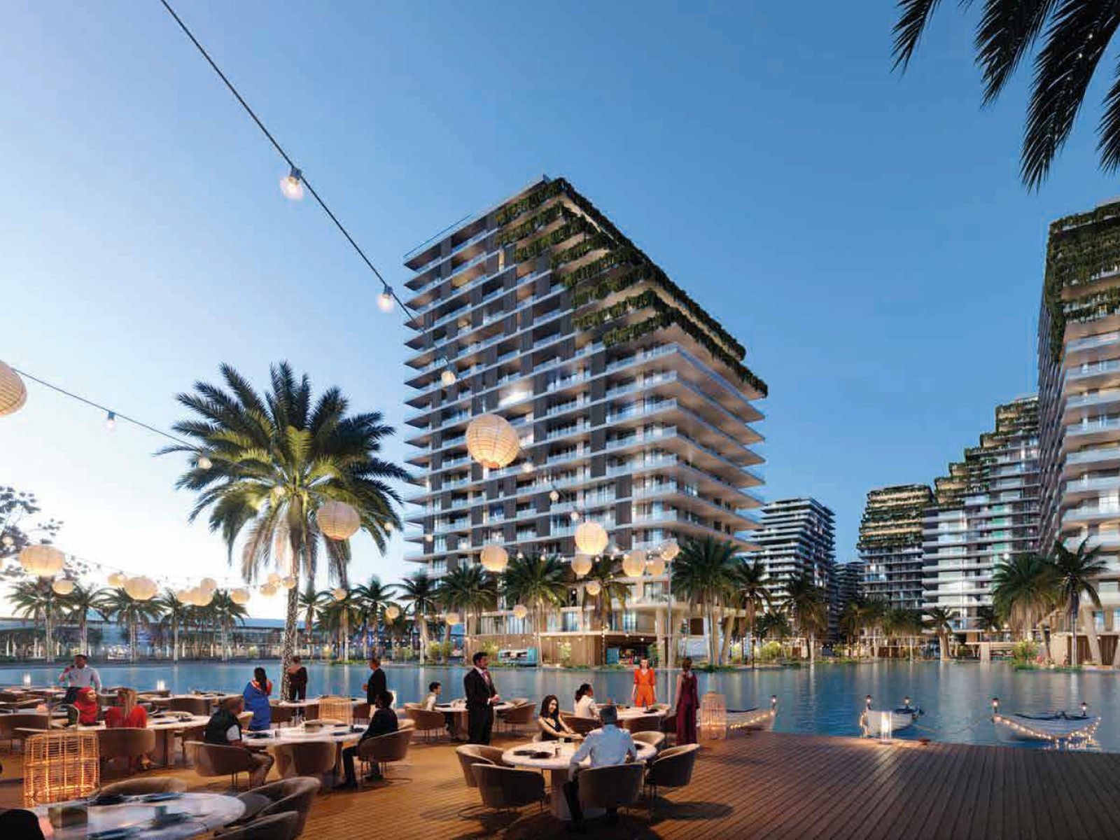 High floor smart studio apartment in azizi venice 14 building f dubai south exteriors 1 media item