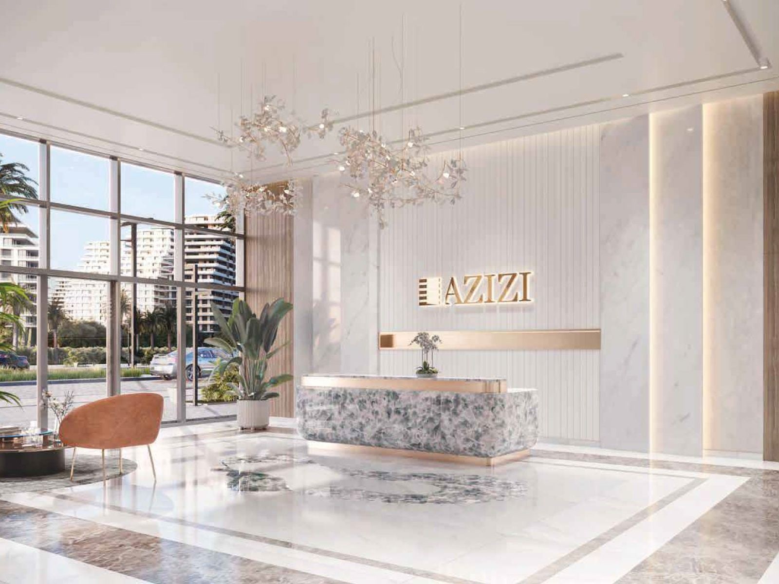 High floor smart studio apartment in azizi venice 14 building f dubai south exteriors 1 media item