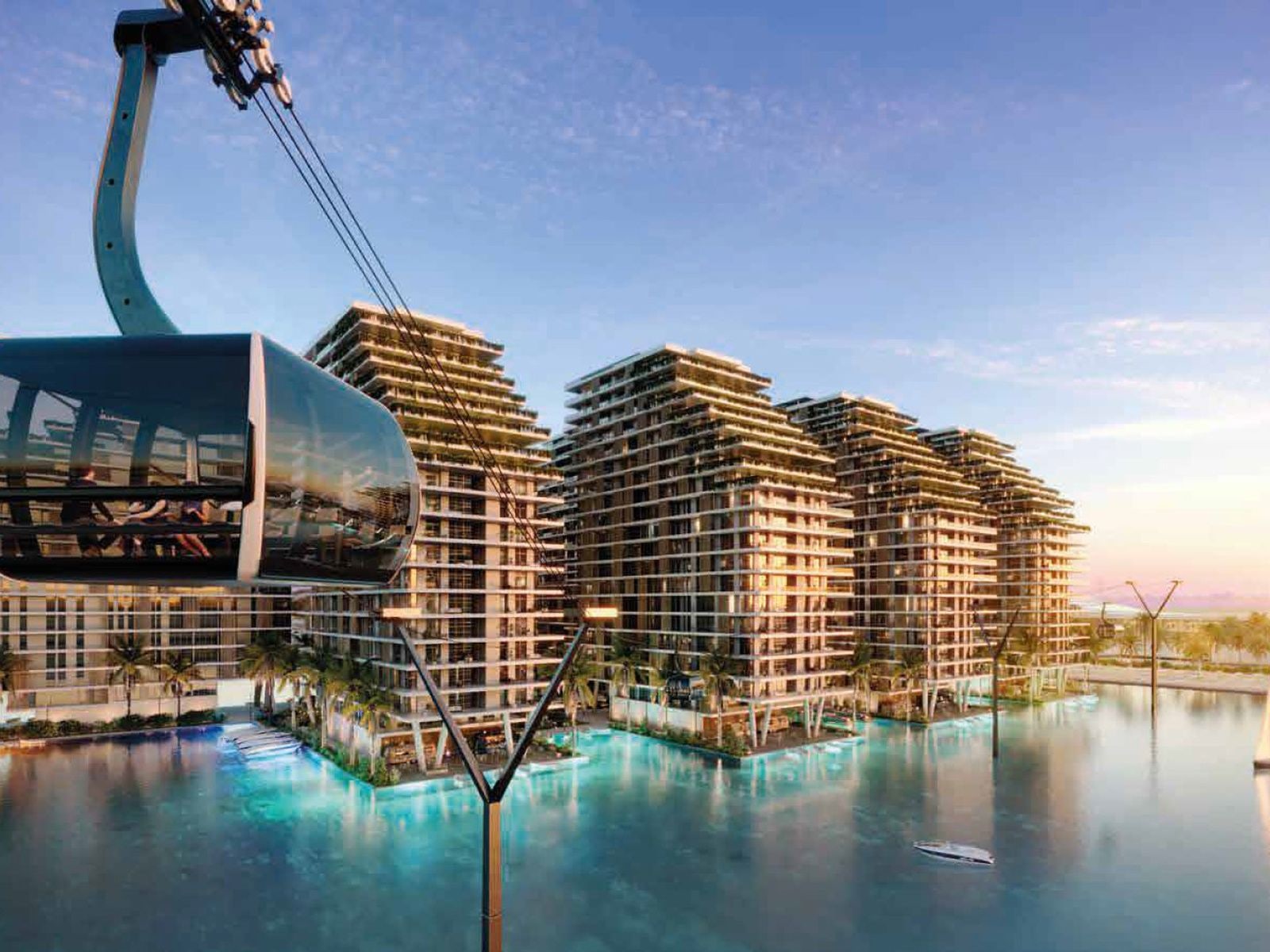 High floor smart studio apartment in azizi venice 14 building f dubai south exteriors 1 media item