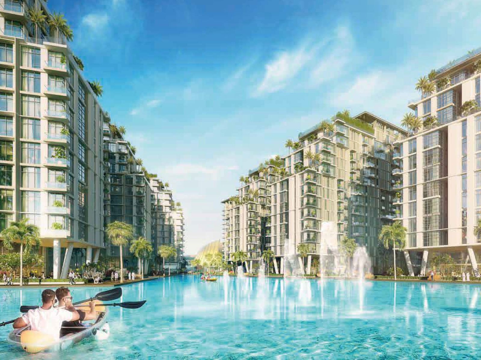 1-Bedroom Apartment with Large Balcony in Azizi Venice 14 Building F, Dubai South