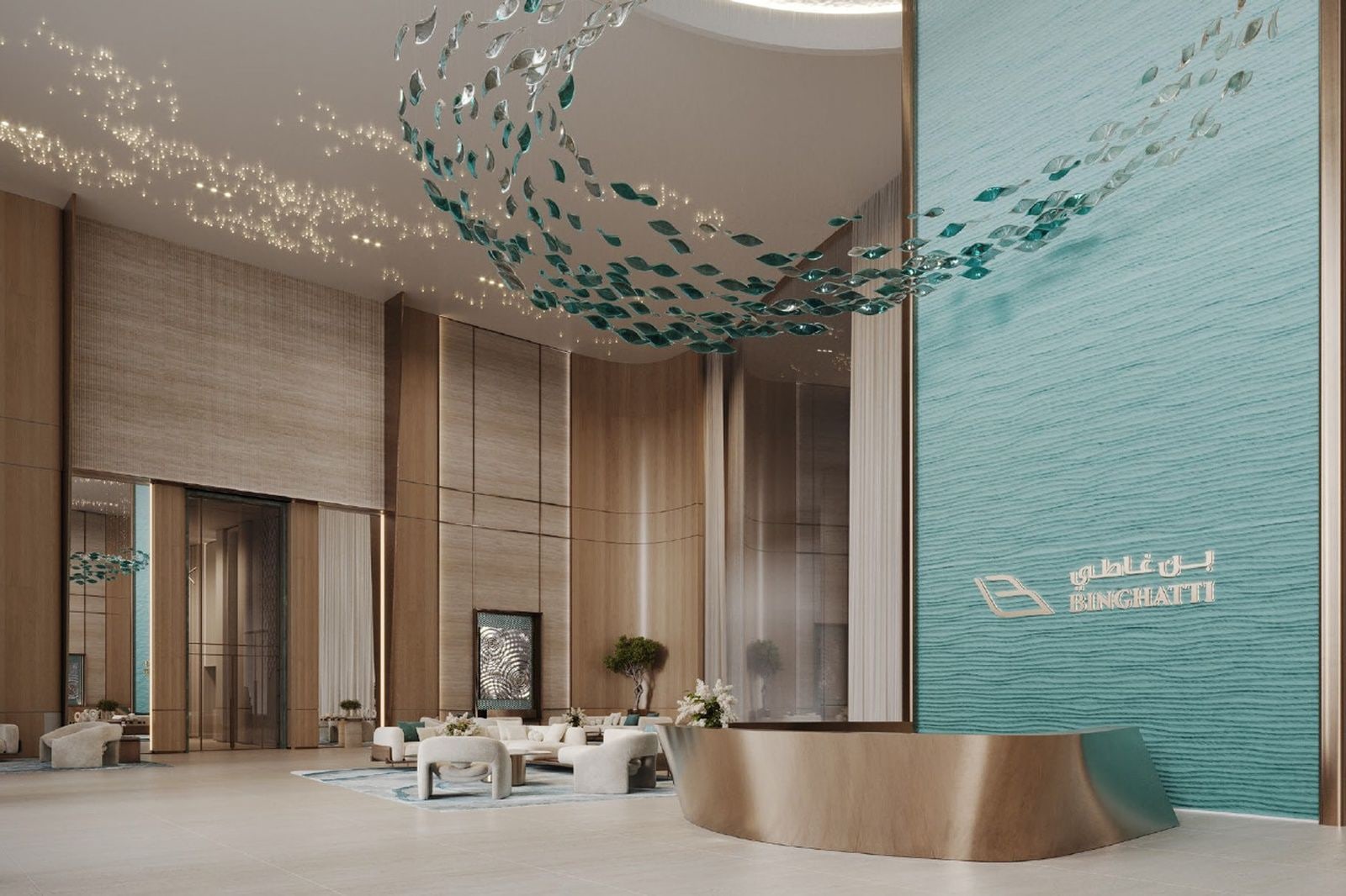4 bedroom apartment with skyline pool views in binghatti aquarise business bay dubai exteriors 1 media item