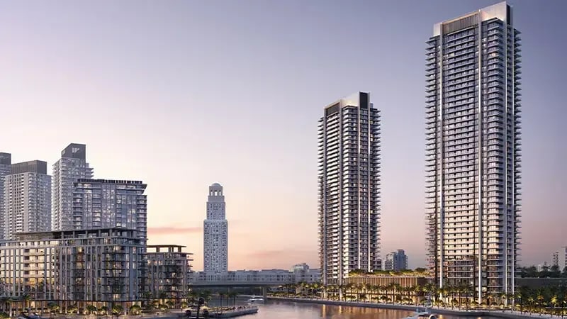 1 bedroom apartment with skyline creek views in creek bay dubai creek harbour exteriors media item