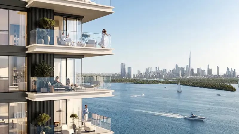 1 bedroom apartment with skyline creek views in creek bay dubai creek harbour exteriors media item