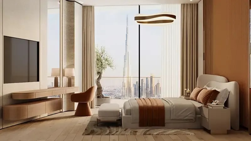 1-Bedroom Apartment with Skyline View in Binghatti Skyflame 2, Majan, Dubai