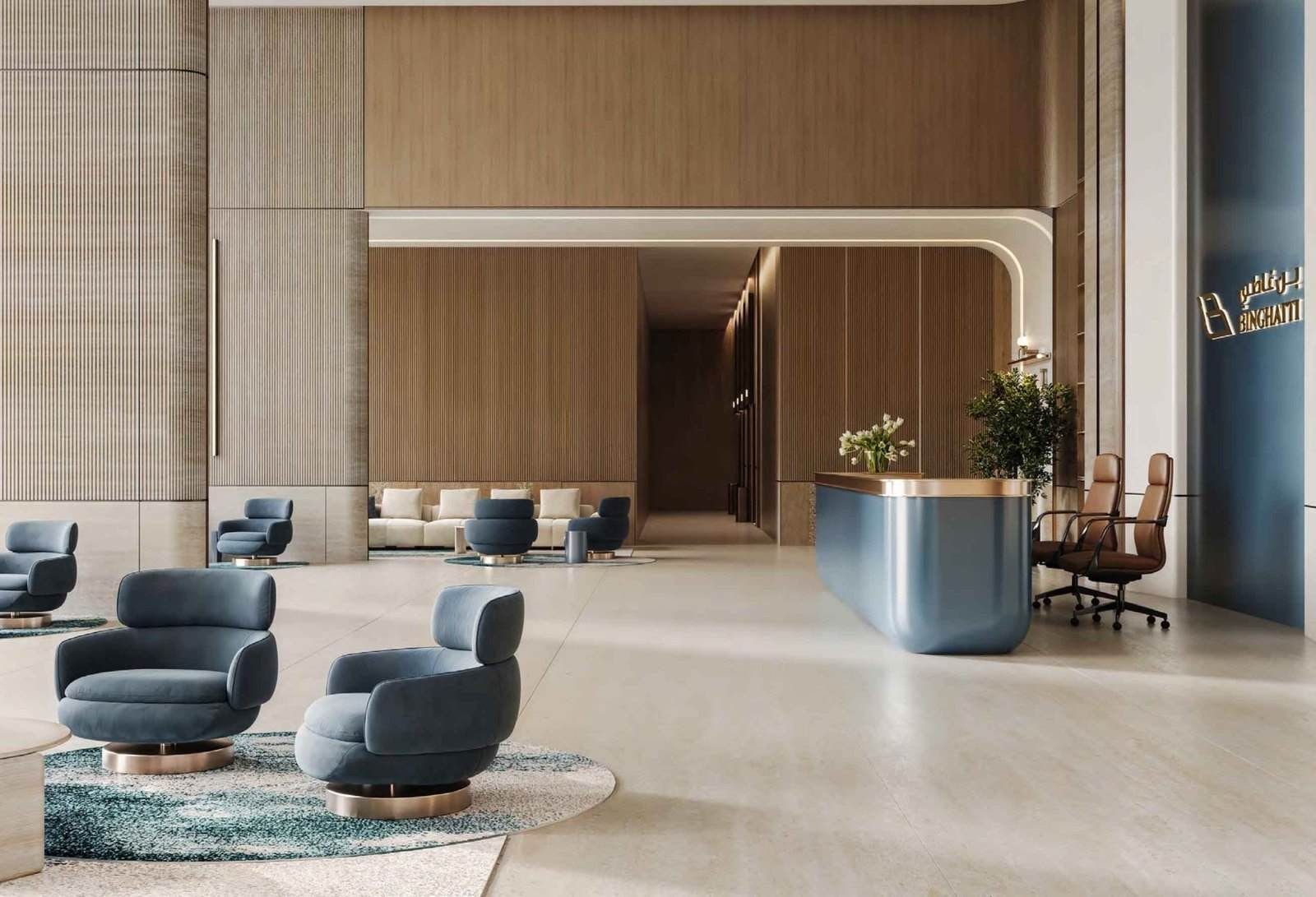 High floor 1 bedroom apartment with skyline pool views in binghatti cullinan al jaddaf dubai exteriors media item
