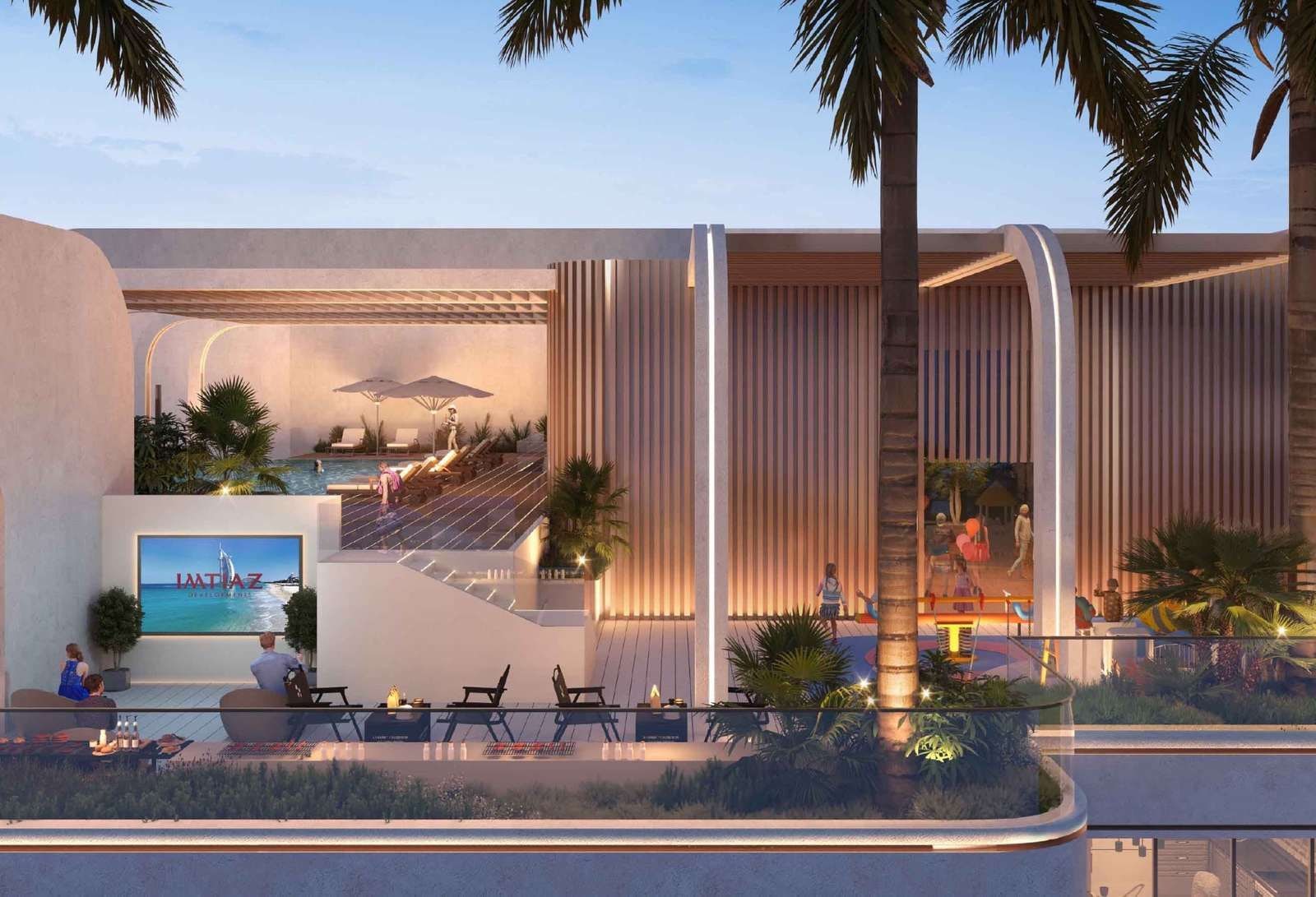 High floor studio apartment in le blanc by imtiaz dubai land residence complex dlrc exteriors 1 media item
