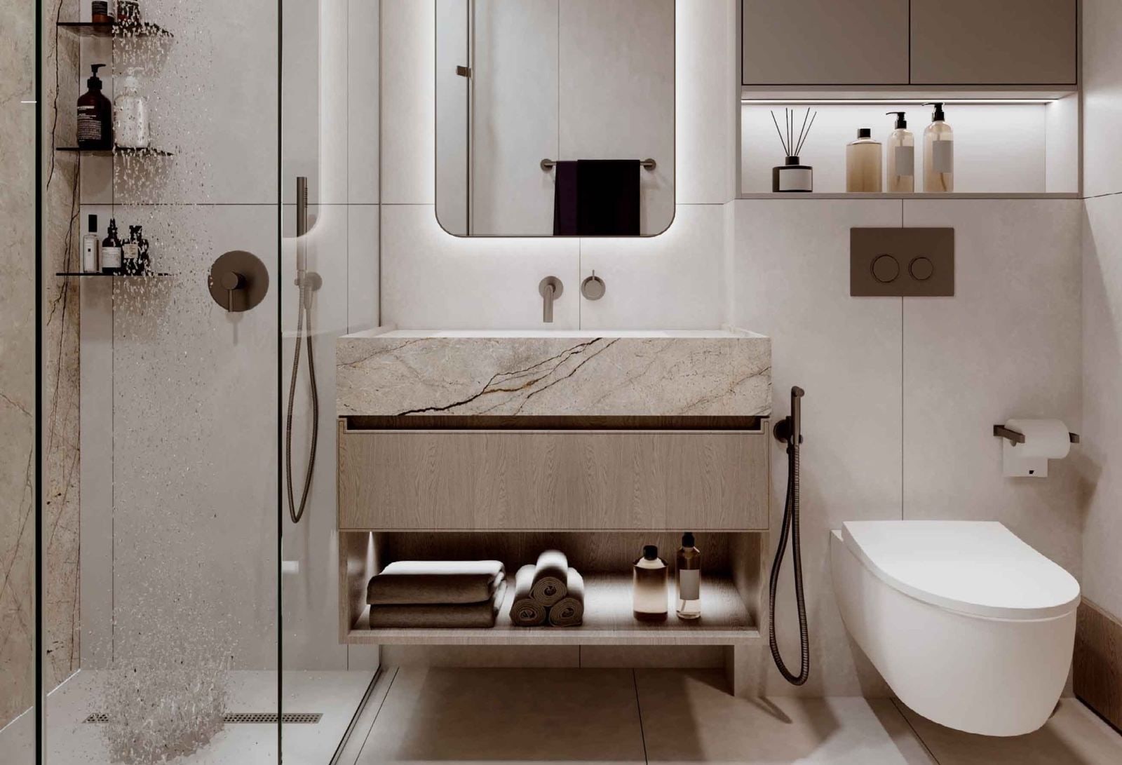 High floor studio apartment in le blanc by imtiaz dubai land residence complex dlrc exteriors 1 media item