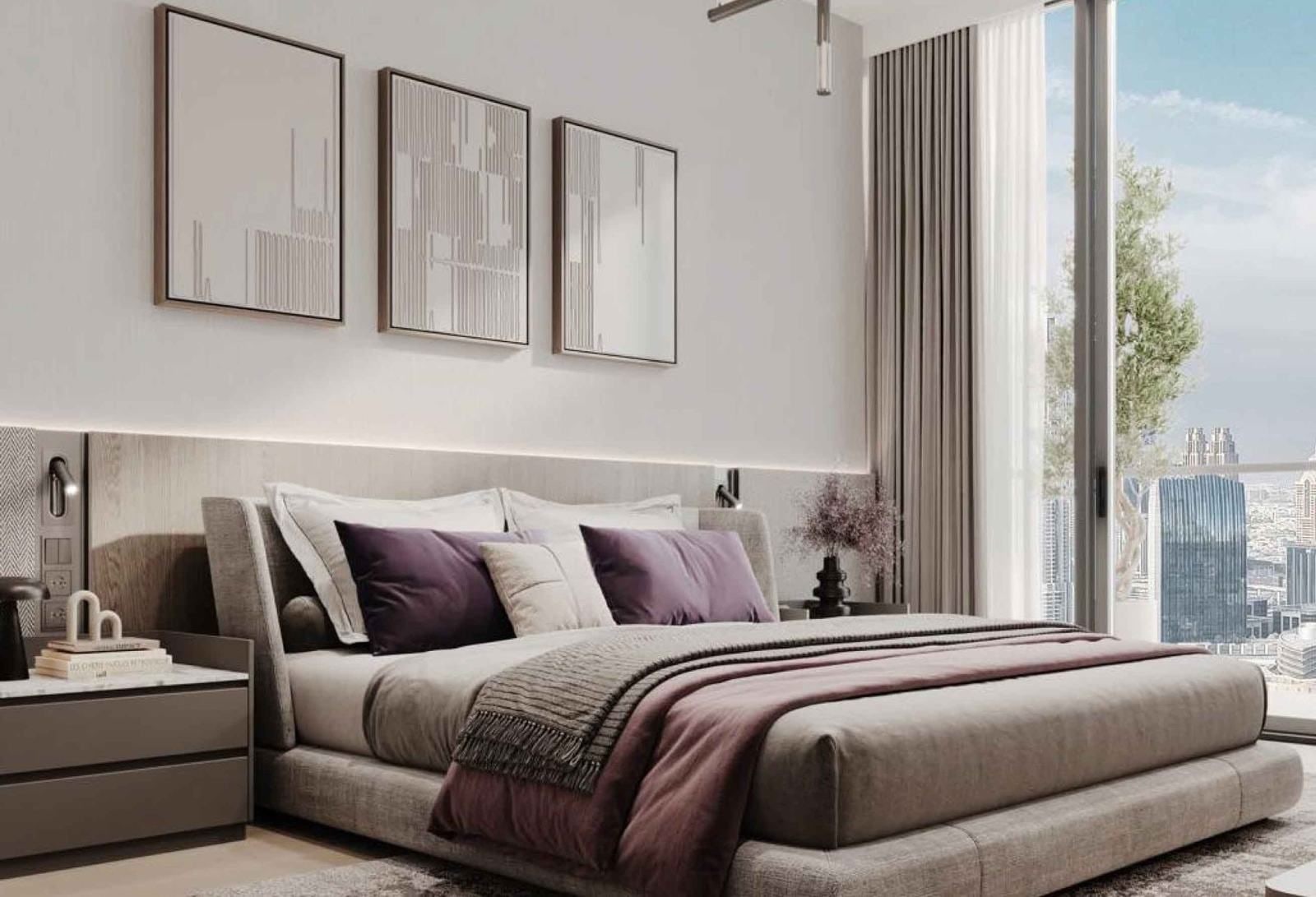 1 bedroom apartment with downtown view in le blanc by imtiaz dubai land residence complex dlrc exteriors media item