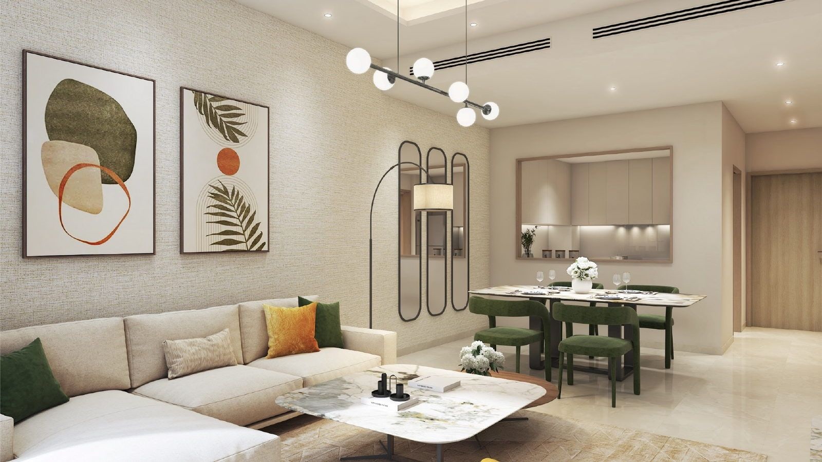 2-Bedroom Apartment in Marine 2 A, Riverside Views, DAMAC Riverside, Dubai Investment Park (DIP)