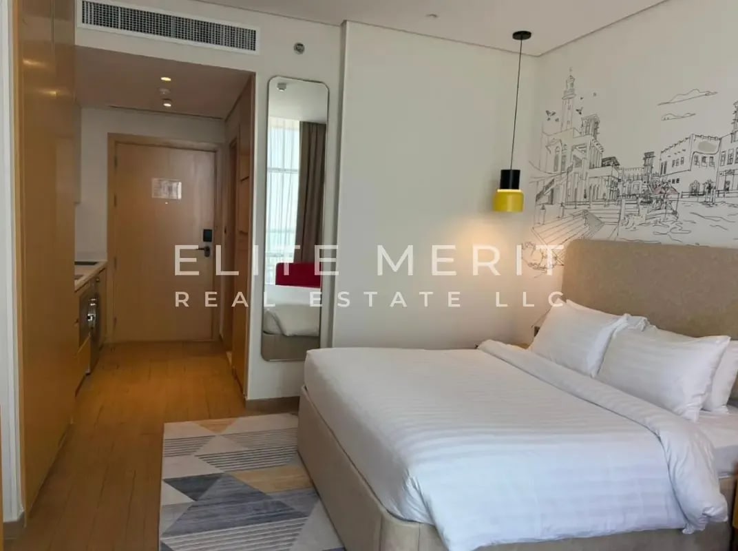 Furnished high floor studio apartment with city view exteriors terhab hotel and towers 1 media item