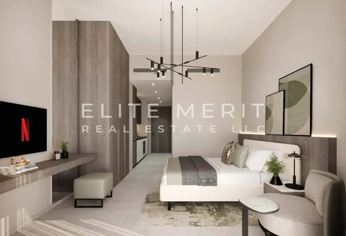 1-Bedroom Apartment with Golf View in Gold Vista Heights, Dubai Sports City