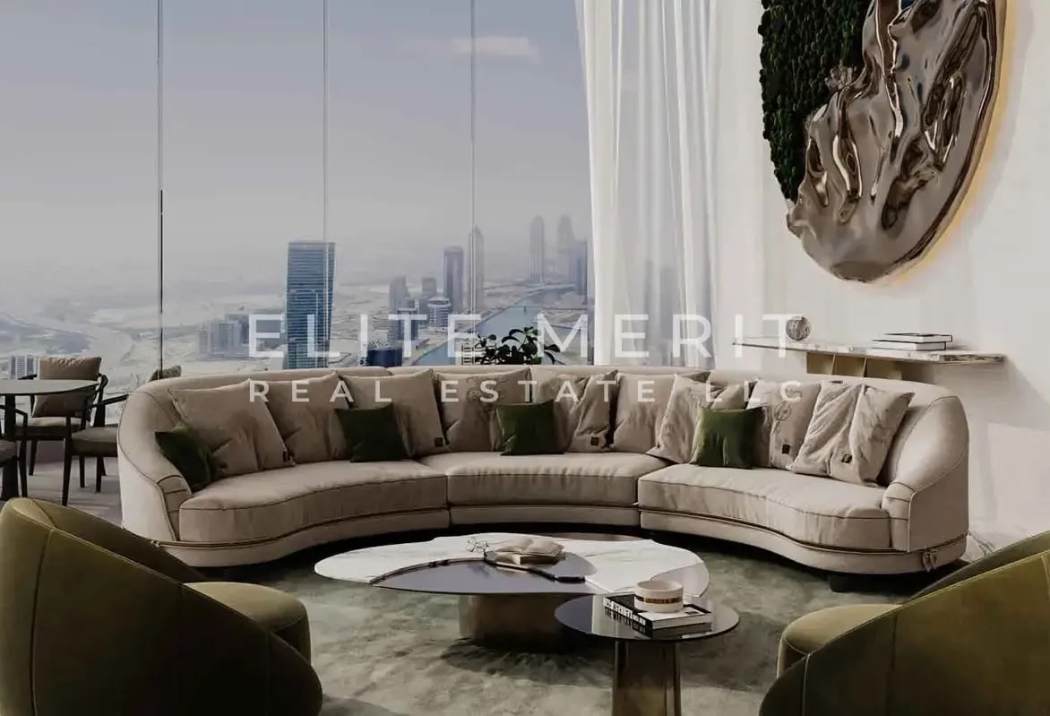 Studio apartment in canal crown business bay dubai exteriors canal crown tower 1 media item