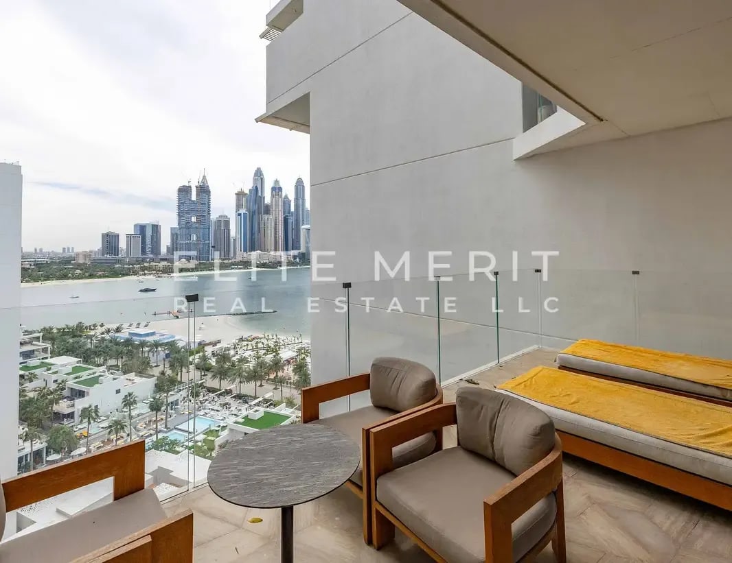 Furnished 2-Bedroom with Sea View in FIVE Palm Jumeirah, Dubai